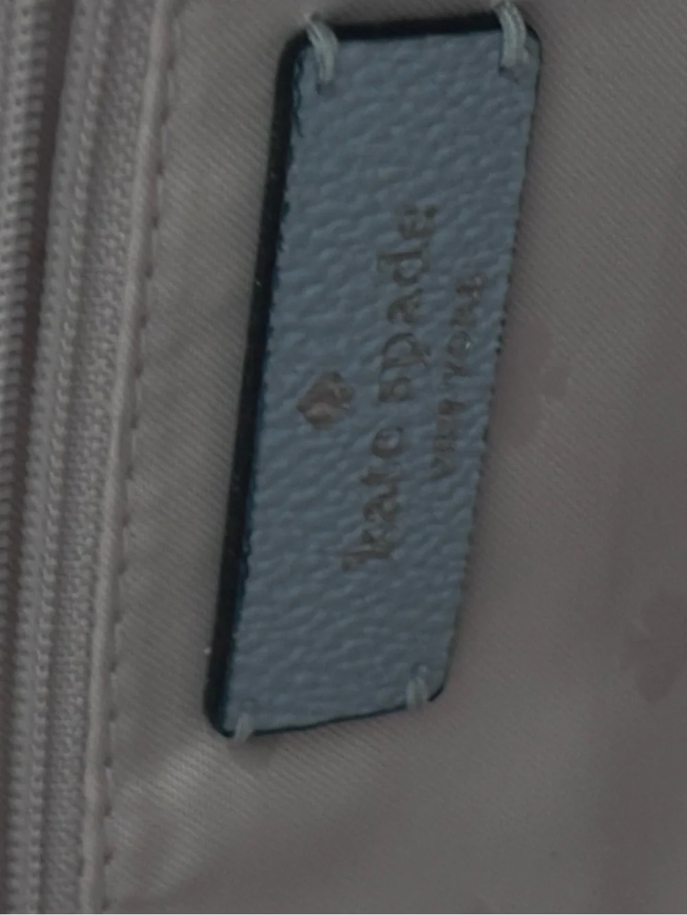 kate spade Gray Leather Tote
